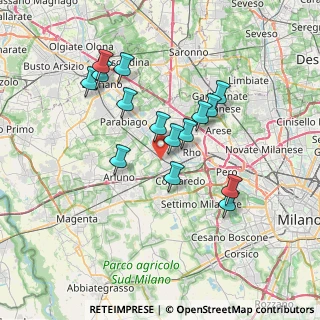 Mappa Via Europa Unita, 20010 Pregnana Milanese MI, Italia (6.49467)