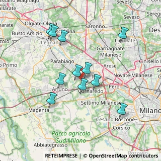 Mappa Via Europa Unita, 20010 Pregnana Milanese MI, Italia (6.90818)