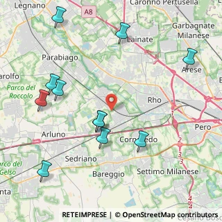 Mappa Via Europa Unita, 20010 Pregnana Milanese MI, Italia (4.81273)