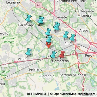 Mappa Via Europa Unita, 20010 Pregnana Milanese MI, Italia (3.28)
