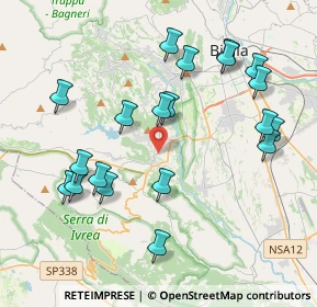 Mappa Via Ponte Graglione, 13888 Mongrando BI, Italia (4.2185)