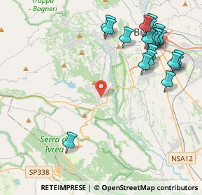 Mappa Via Ponte Graglione, 13888 Mongrando BI, Italia (5.05)