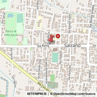 Mappa Via Roma, 106A, 30030 Salzano, Venezia (Veneto)