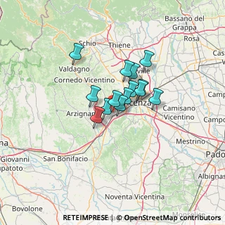 Mappa Via Spessa, 36051 Creazzo VI, Italia (7.91929)