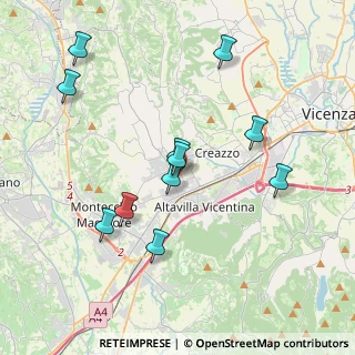 Mappa Via Spessa, 36051 Creazzo VI, Italia (3.85273)