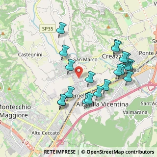 Mappa Via Spessa, 36051 Creazzo VI, Italia (1.926)