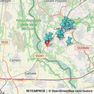 Mappa Via della Folla, 20029 Turbigo MI, Italia (3.2825)