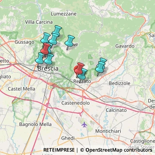 Mappa Via Don Luigi Milani, 25086 Rezzato BS, Italia (6.5725)