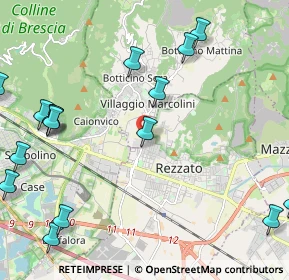 Mappa Via Don Luigi Milani, 25086 Rezzato BS, Italia (2.90063)