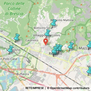 Mappa Via Don Luigi Milani, 25086 Rezzato BS, Italia (2.28545)