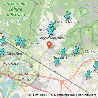 Mappa Via Don Luigi Milani, 25086 Rezzato BS, Italia (2.64923)