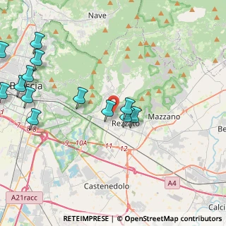 Mappa Via Don Luigi Milani, 25086 Rezzato BS, Italia (5.20231)