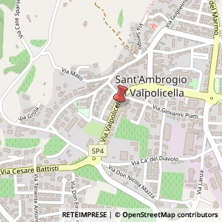 Mappa Via Madonnina, 6, 37022 Fumane, Verona (Veneto)