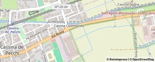 Mappa Cassina de' Pecchi