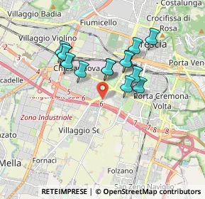 Mappa TORRE SUD, 25125 Brescia BS, Italia (1.49933)