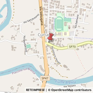 Mappa Via Martiri della Libertà, 2, 35010 Curtarolo, Padova (Veneto)