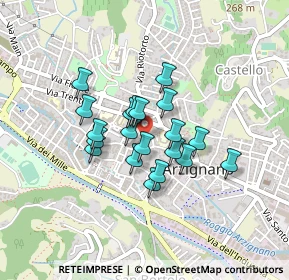 Mappa Via Tommaso Dal Molin, 36071 Arzignano VI, Italia (0.2995)