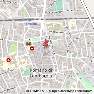 Mappa Via Torquato Tasso, 5, 24058 Romano di Lombardia, Bergamo (Lombardia)