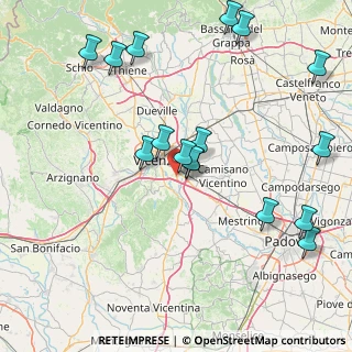 Mappa Viale della Serenissima, 36100 Torri di Quartesolo VI, Italia (17.98188)