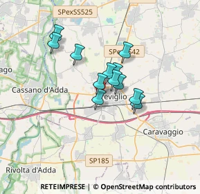 Mappa Viale Montello, 24047 Treviglio BG, Italia (2.34083)