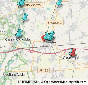 Mappa Viale Montello, 24047 Treviglio BG, Italia (4.24692)