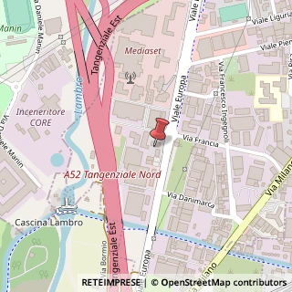 Mappa Corso Europa, 52, 20900 Cologno Monzese, Milano (Lombardia)