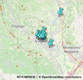 Mappa Via IV Novembre, 36071 Arzignano VI, Italia (1.11182)