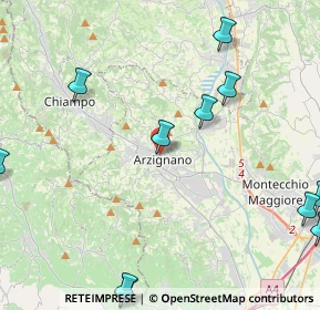 Mappa Via IV Novembre, 36071 Arzignano VI, Italia (6.55571)