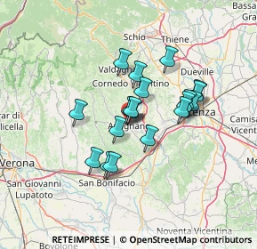 Mappa Via IV Novembre, 36071 Arzignano VI, Italia (10.37895)