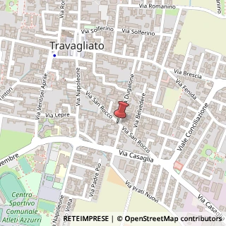 Mappa Via san rocco 37, 25039 Travagliato, Brescia (Lombardia)
