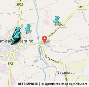 Mappa Via Cadona, 35010 Campodoro PD, Italia (1.2715)