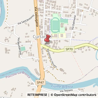 Mappa Via Vittorio Veneto, 16, 35010 Curtarolo, Padova (Veneto)