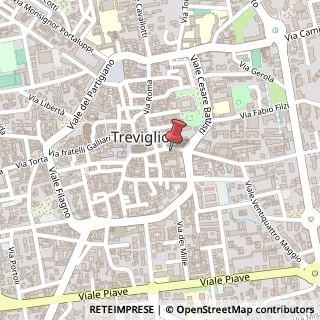 Mappa Via San Martino, 16, 24047 Treviglio, Bergamo (Lombardia)