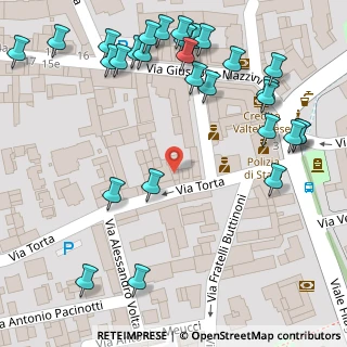 Mappa Via Gaetano Donizetti, 24047 Treviglio BG, Italia (0.09655)