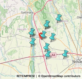 Mappa Via S. Giuseppe, 28064 Sillavengo NO, Italia (5.29909)