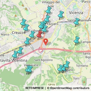 Mappa Viale della Tecnica, 36100 Vicenza VI, Italia (2.4215)
