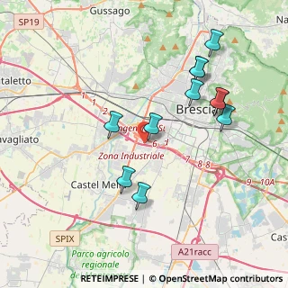 Mappa E64, 25125 Brescia BS, Italia (3.86909)