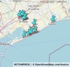 Mappa Viale Oriente 3° accesso al Mare, 30016 Lido di Jesolo VE, Italia (12.11)