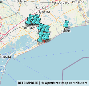 Mappa Viale Oriente 3° accesso al Mare, 30016 Lido di Jesolo VE, Italia (11.106)