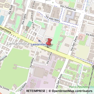 Mappa Via Alessandro Lamarmora, 175, 25124 Brescia, Brescia (Lombardia)