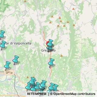 Mappa Via Olivetani, 37023 Grezzana VR, Italia (6.71)