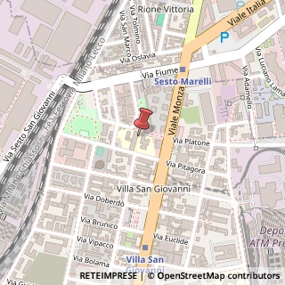 Mappa Via Privata Miramare, 9, 20126 Milano, Milano (Lombardia)