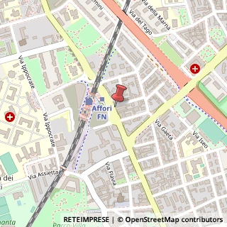 Mappa Via Alessandro Astesani, 56, 20161 Milano, Milano (Lombardia)