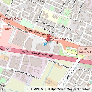 Mappa Via Arcangelo Tadini, 7, 25125 Brescia, Brescia (Lombardia)