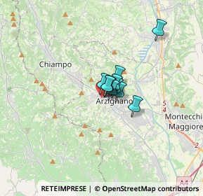 Mappa Via Sorio, 36071 Arzignano VI, Italia (1.27818)