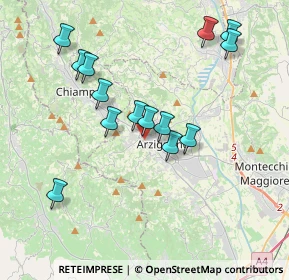 Mappa Via Sorio, 36071 Arzignano VI, Italia (3.64714)