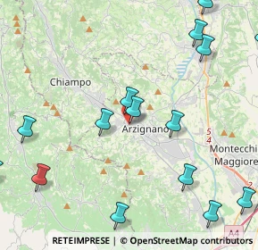 Mappa Via Sorio, 36071 Arzignano VI, Italia (6.01412)
