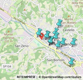 Mappa Via Sorio, 36071 Arzignano VI, Italia (0.70692)