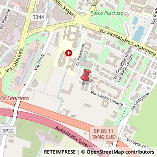 Mappa Via Pilastroni, 35, 25125 Brescia, Brescia (Lombardia)