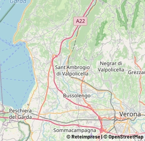 Mappa 37015 Sant Ambrogio Di Valpolicella VR, Italia (7.2085)